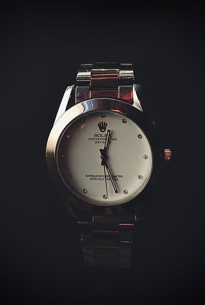 Rolex Daydate (White) Timexion.pk 