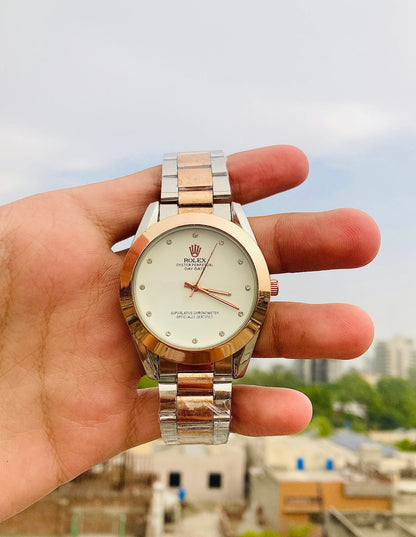 Rolex Daydate (White) Timexion.pk 