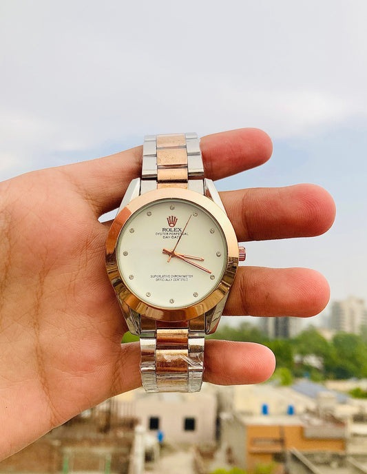 Rolex Daydate (White) Timexion.pk 